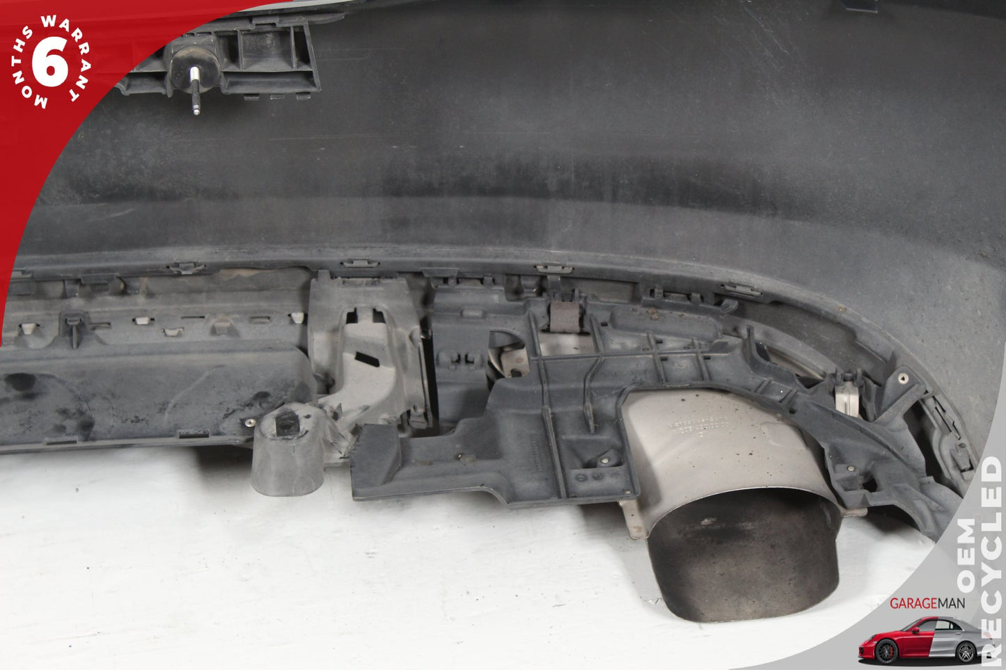 2015-2018 Mercedes W205 C300 Sedan Base Rear Bumper Cover Black 2058800347 OEM