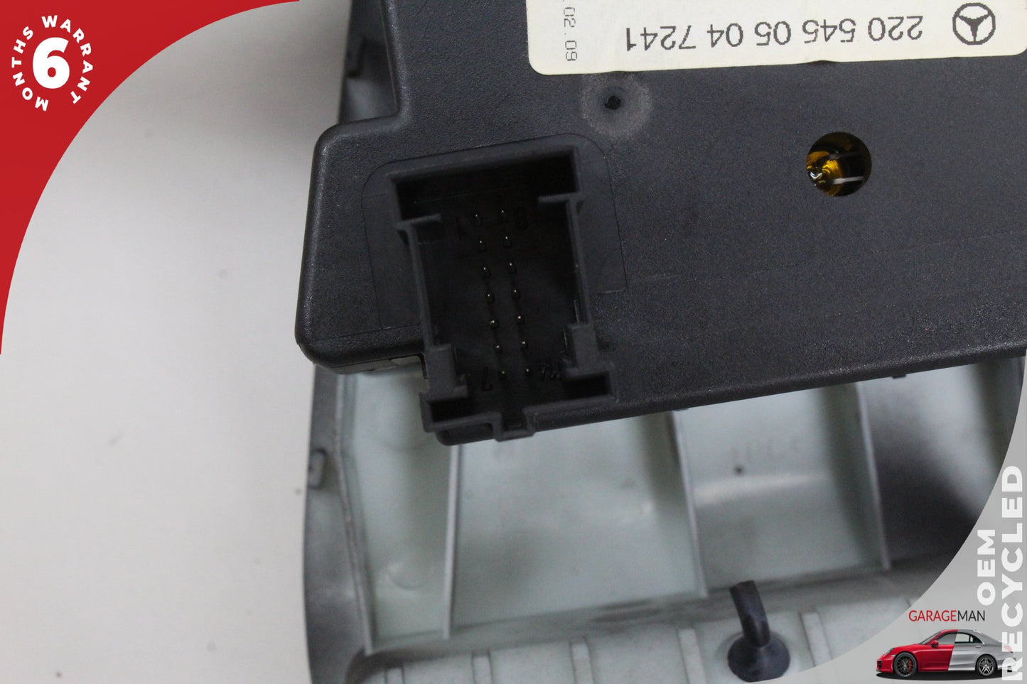 00-06 Mercedes-Benz S500 W220 Headlight Fog Light Switch Control Module 22054505