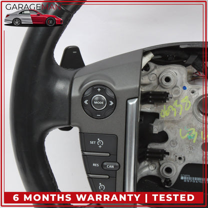 2014-2016 Land Rover LR4 L319 SUV Heated Steering Wheel w/ Paddle Shifters OEM