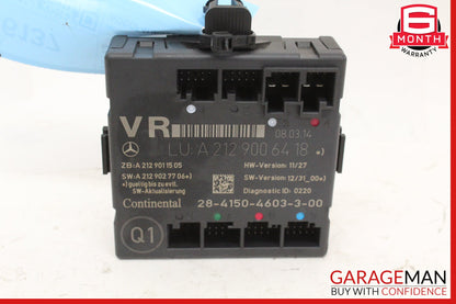 2008-2018 Mercedes W204 C250 Front Right Passenger Side Door Control Module OEM