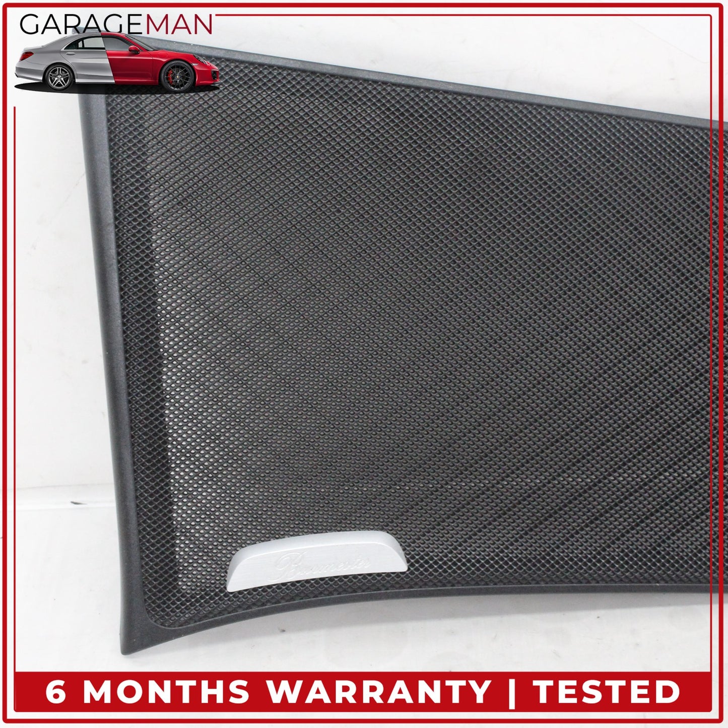2014-2020 Mercedes W222 S550e Rear Deck Left and Right Speaker Cover Black OEM