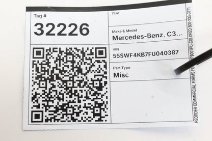 2010-2020 Mercedes-Benz C300 W205 Communication Control Module 2179004301
