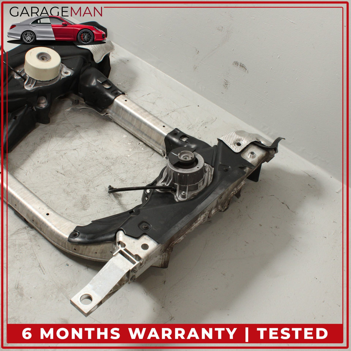 2014-2020 Mercedes-Benz S550 W222 RWD Front Subframe Crossmember Cradle 2225240125 OEM