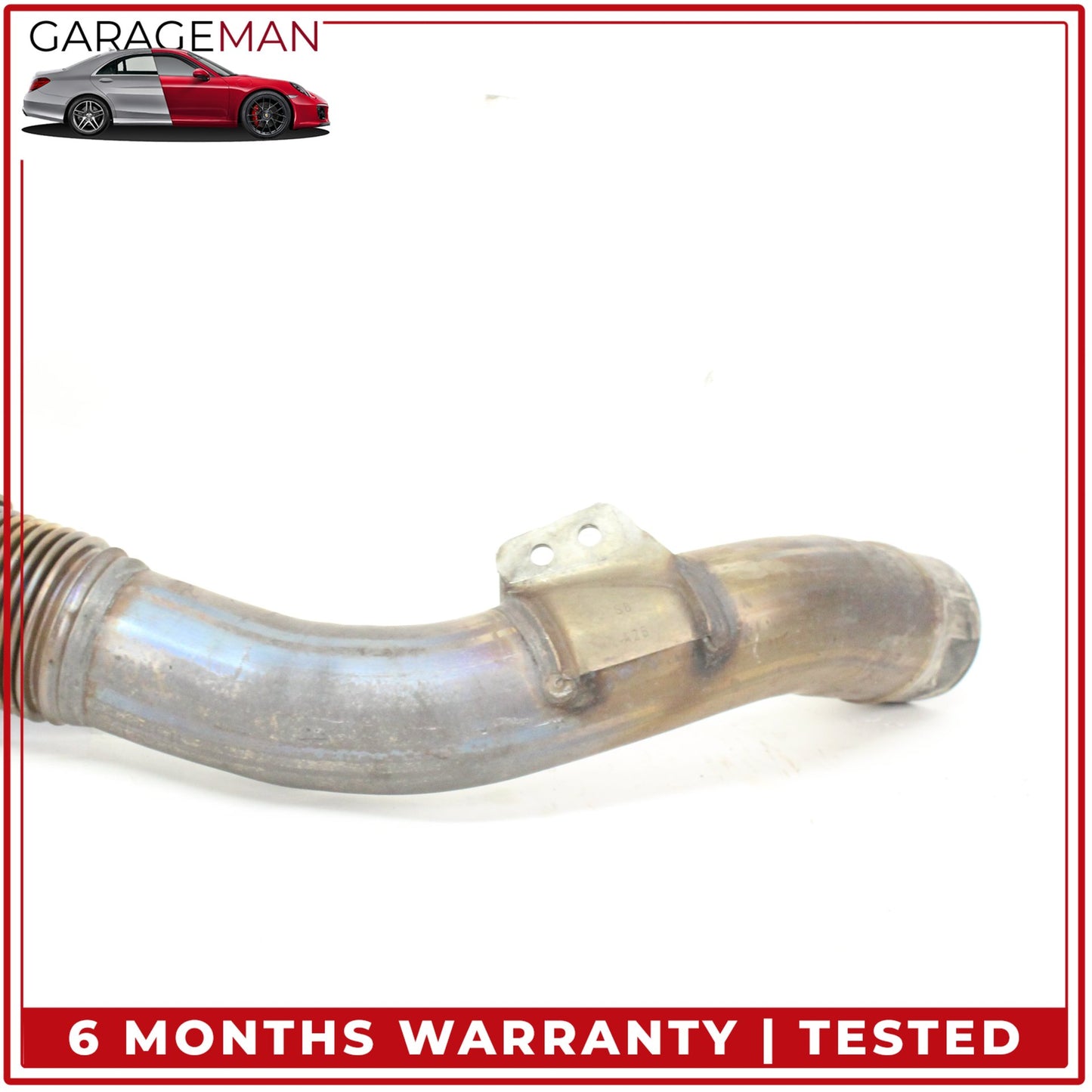 2010-2017 BMW 550i F07 Right Passenger Side Exhaust Downpipe 7645440 OEM