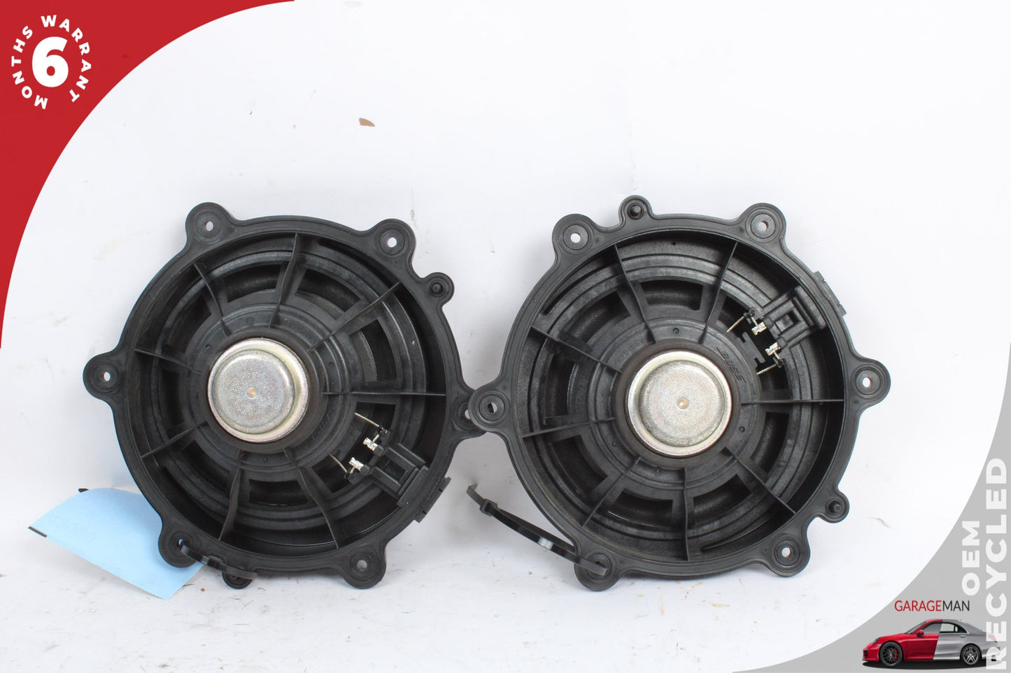 2010-2018 Porsche Cayenne S 958 Rear Left and Right Side Door Speaker Set OEM