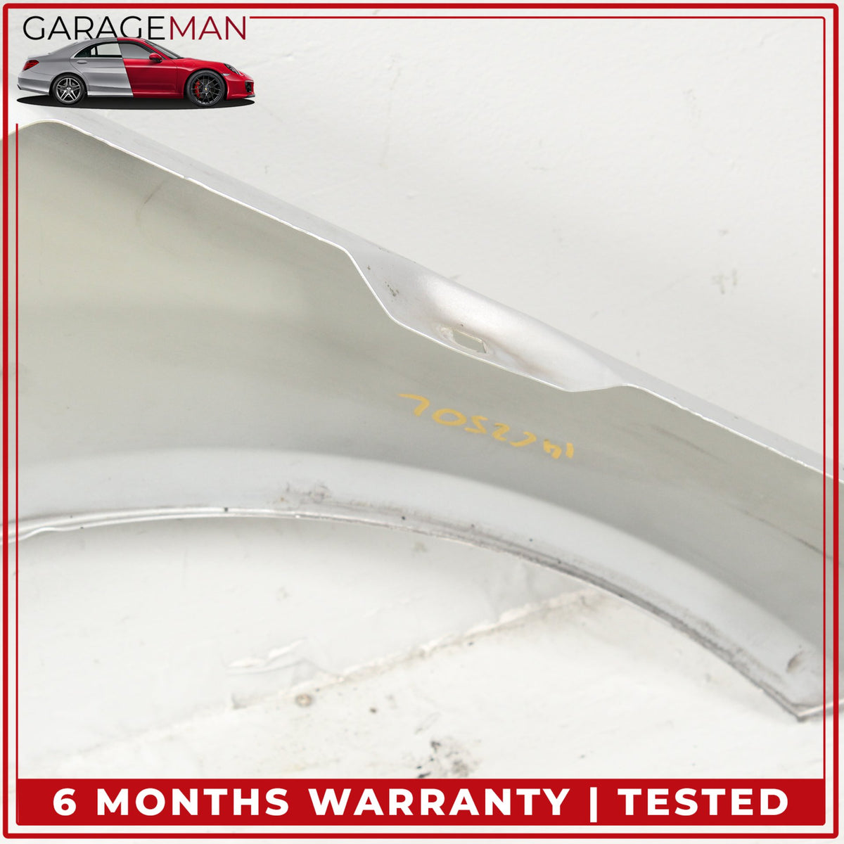2008-2014 Mercedes W204 C250 Front Left Side Fender Panel Iridium Silver OEM