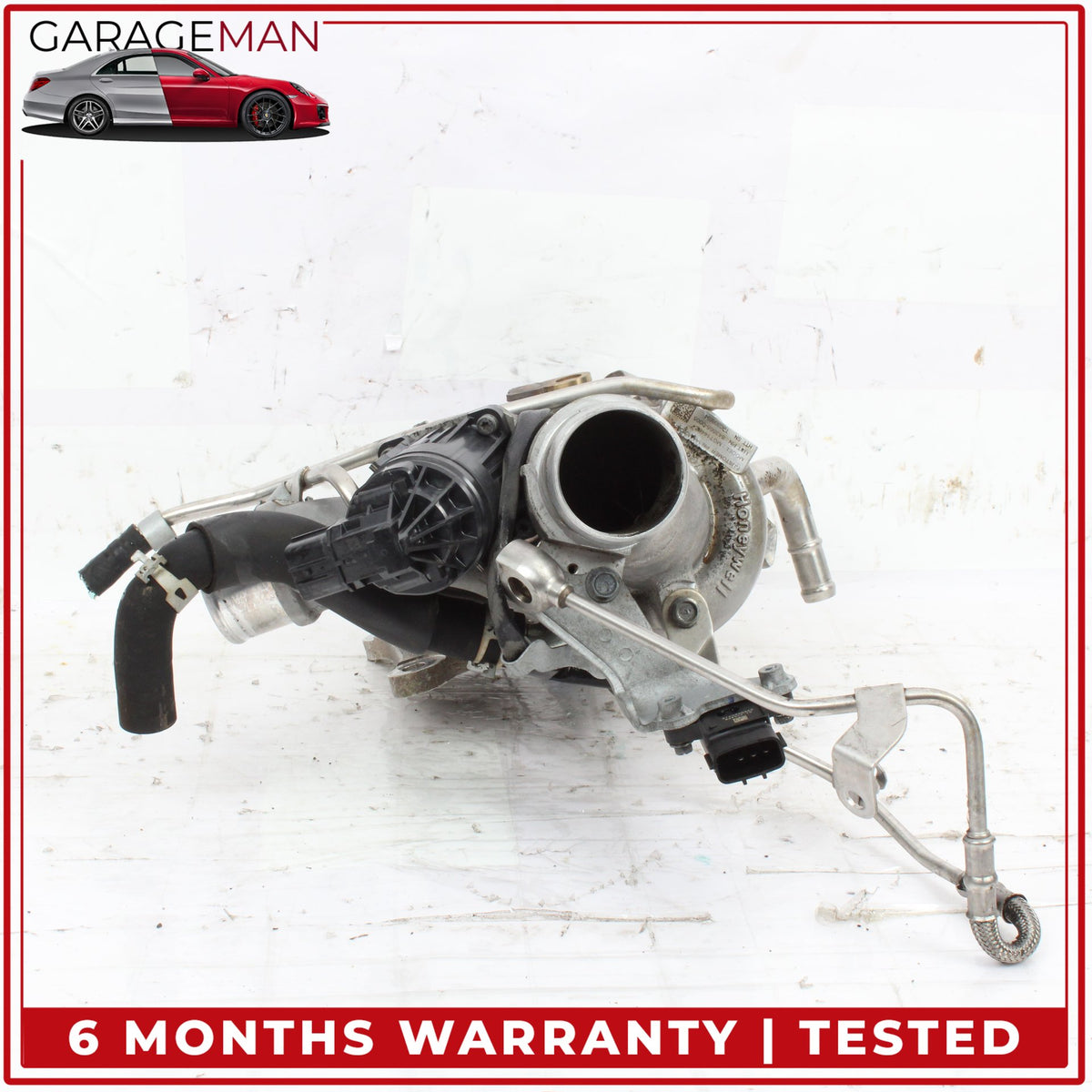 2016-2018 Infiniti Q50 Q60 3.0L Engine Left Side Turbocharger 144115CA0B OEM