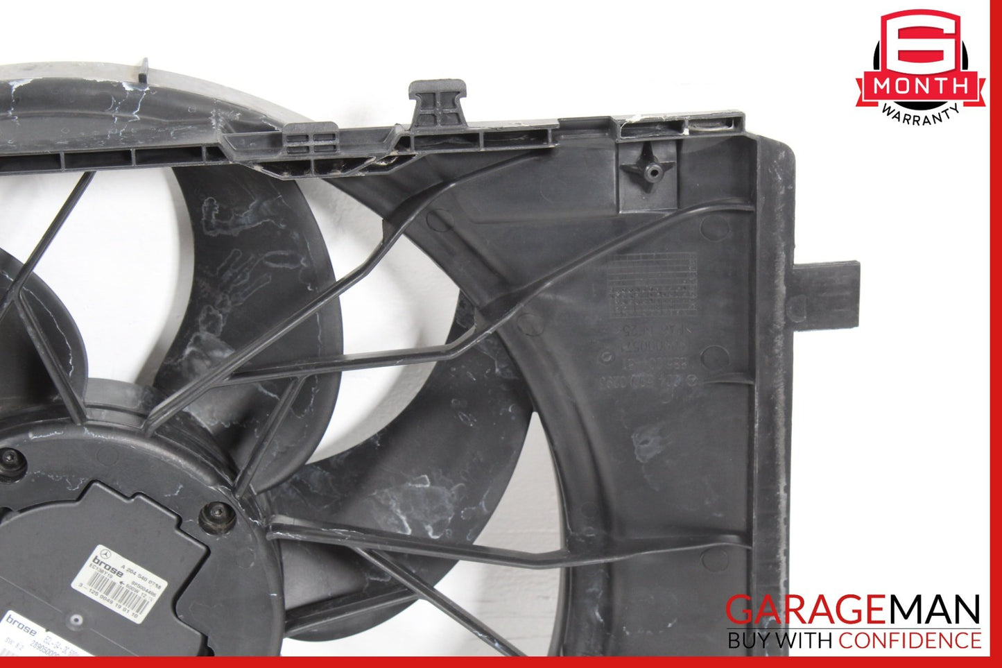 2008-2020 Mercedes-Benz C300 W204 Engine Radiator Cooling Fan Motor Assy OEM