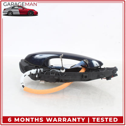 2017-2026 BMW 530e Right Passenger Side Exterior Door Handle Blue Metallic OEM