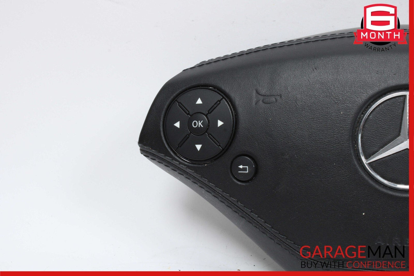 10-14 Mercedes W221 S550 S600 CL550 Steering Wheel Airbag Air Bag Leather OEM
