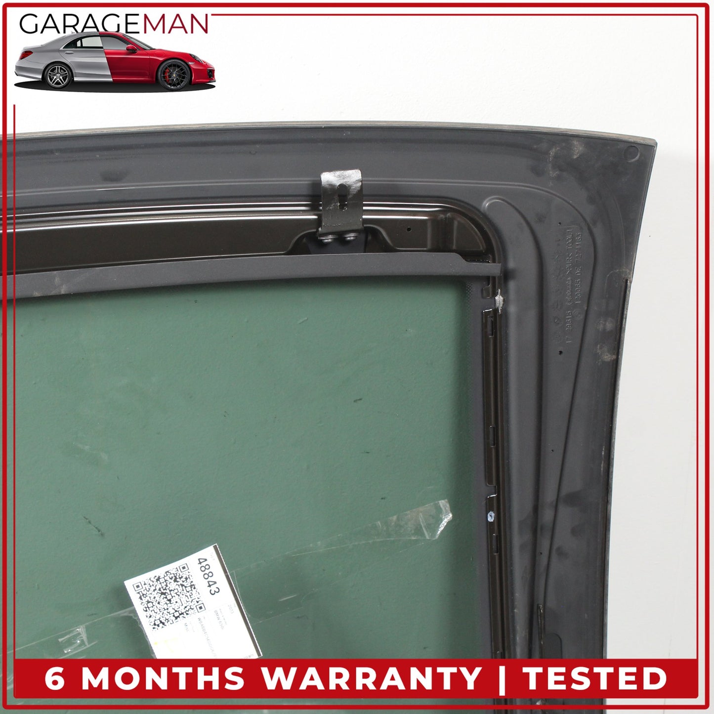 2013-2019 BMW 650i F06 Sedan Panoramic Sunroof Glass 7274163 OEM