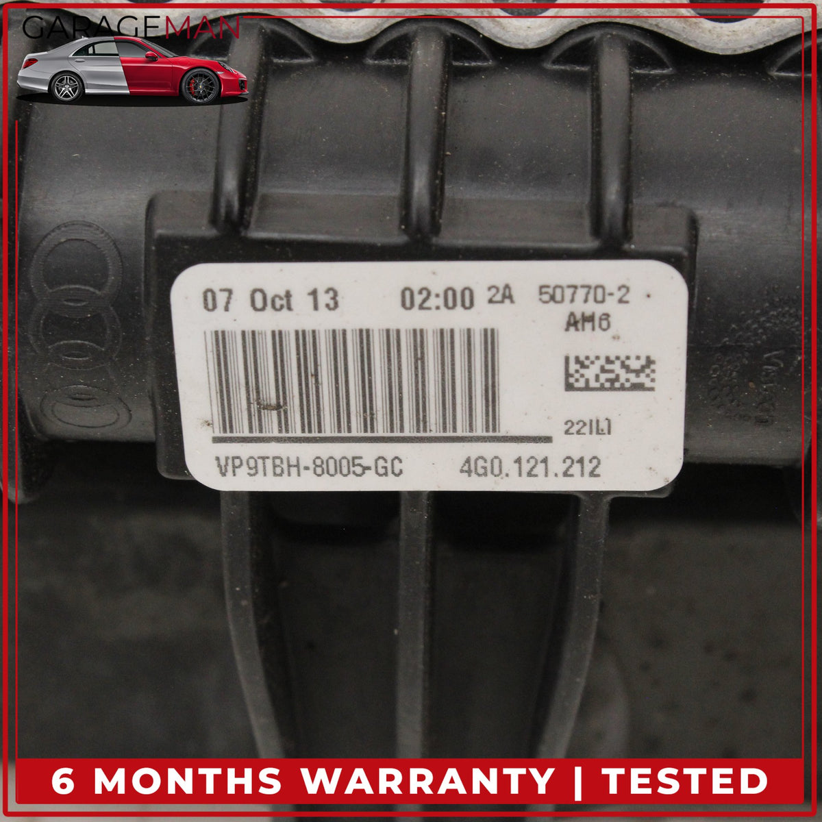 2012-2018 Audi A6 A7 Left Driver Side Auxiliary Radiator 4G0121212 OEM