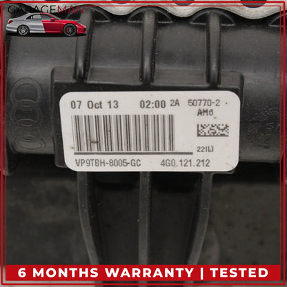 2012-2018 Audi A6 A7 Left Driver Side Auxiliary Radiator 4G0121212 OEM