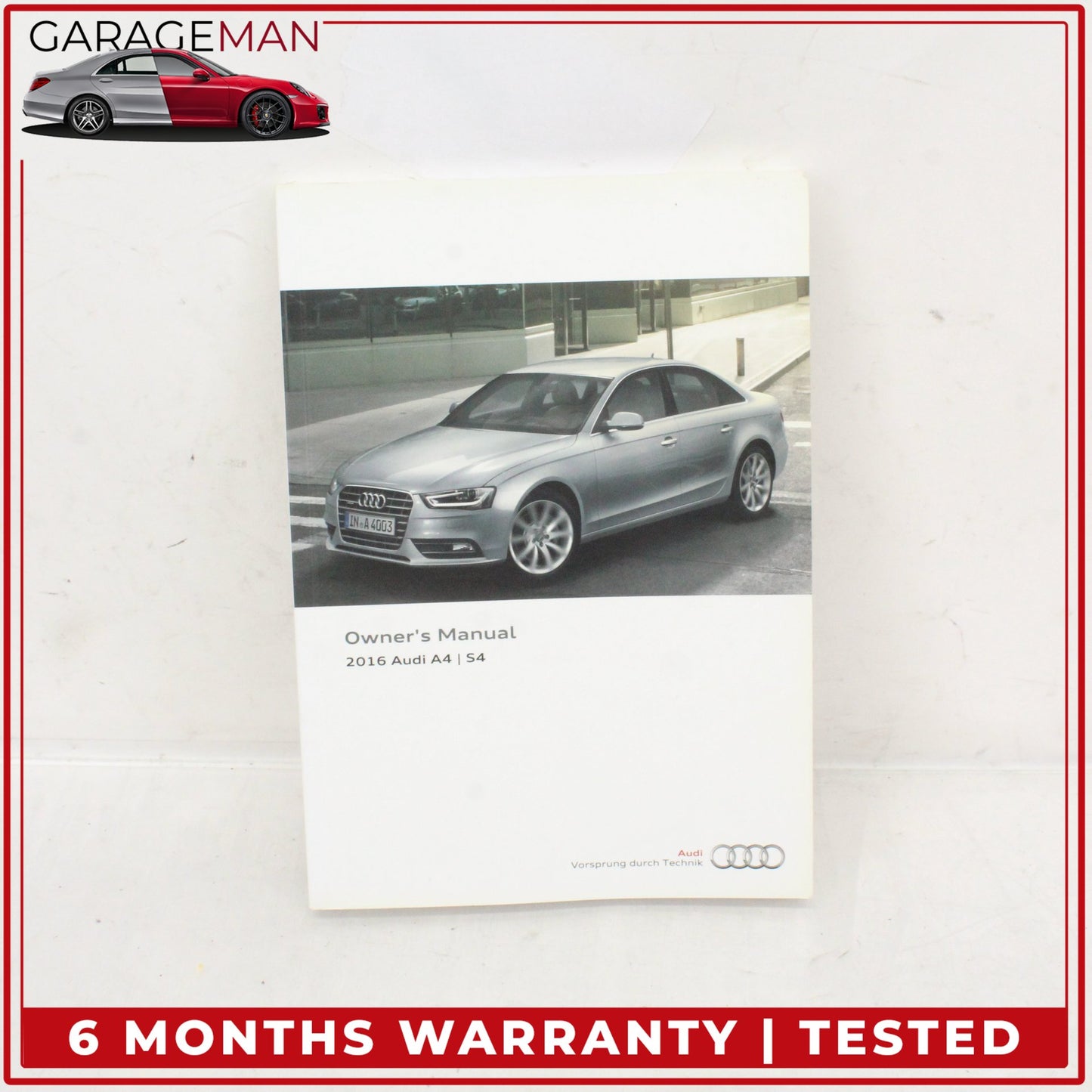2016 Audi A4 S4 Owners Operator Manual User Guide Set w/ Case OEM
