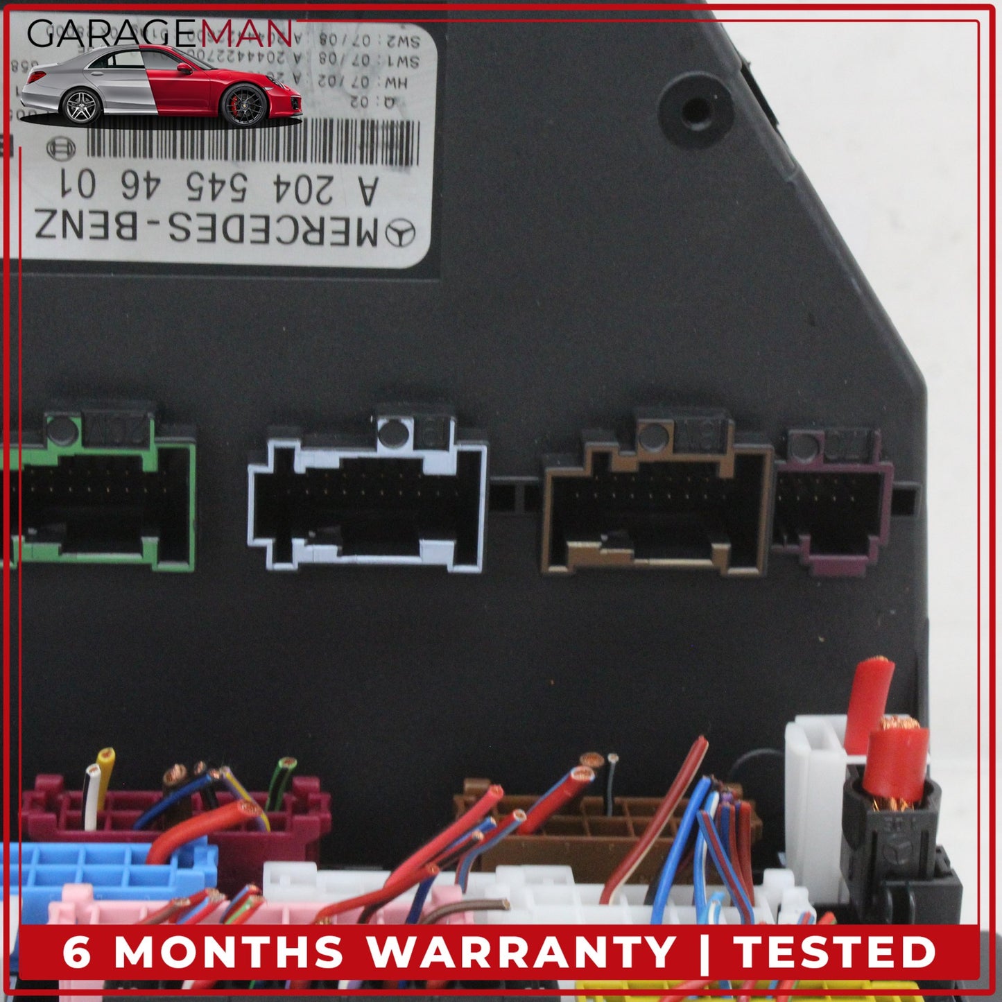2008-2011 Mercedes W204 C300 C350 Front SAM Module Relay Fuse Box 2049000700 OEM