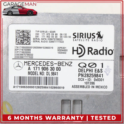 2009-2013 Mercedes W221 S400 S550 Sirius Satellite Radio Receiver 1719063000 OEM