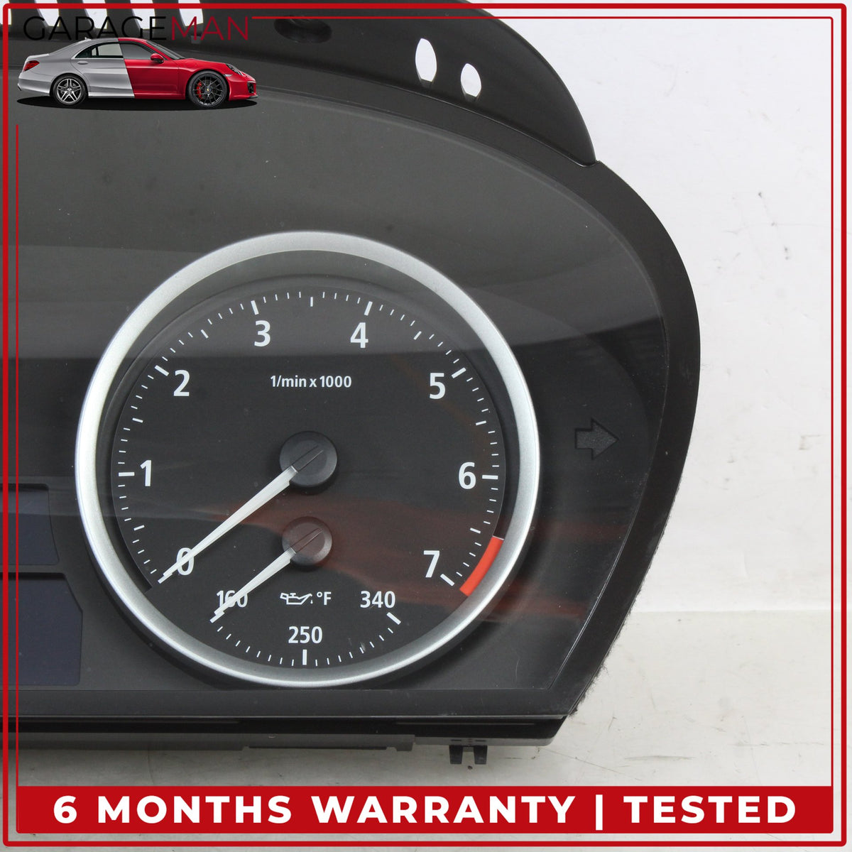 2004-2010 BMW 650i E64 Speedometer Instrument Cluster 9135265 OEM