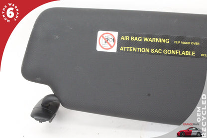 2009-2017 Audi A5 Q5 A4 S4 S5 Front Left Driver Side Sun Visor Black 8U0857551D