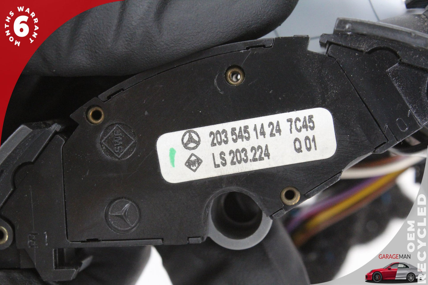 2001-2005 Mercedes W203 C240 Steering Wheel Cruise Control Switch 2035451424 OEM