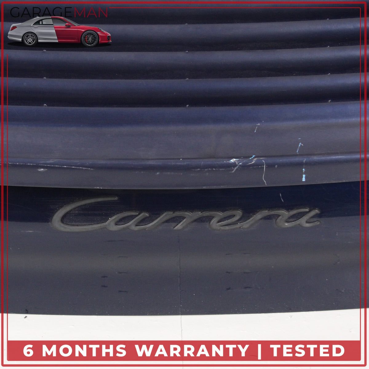 1999-2005 Porsche 911 Carrera 996 Engine Lid Cover w/ Spoiler Lift Blue OEM
