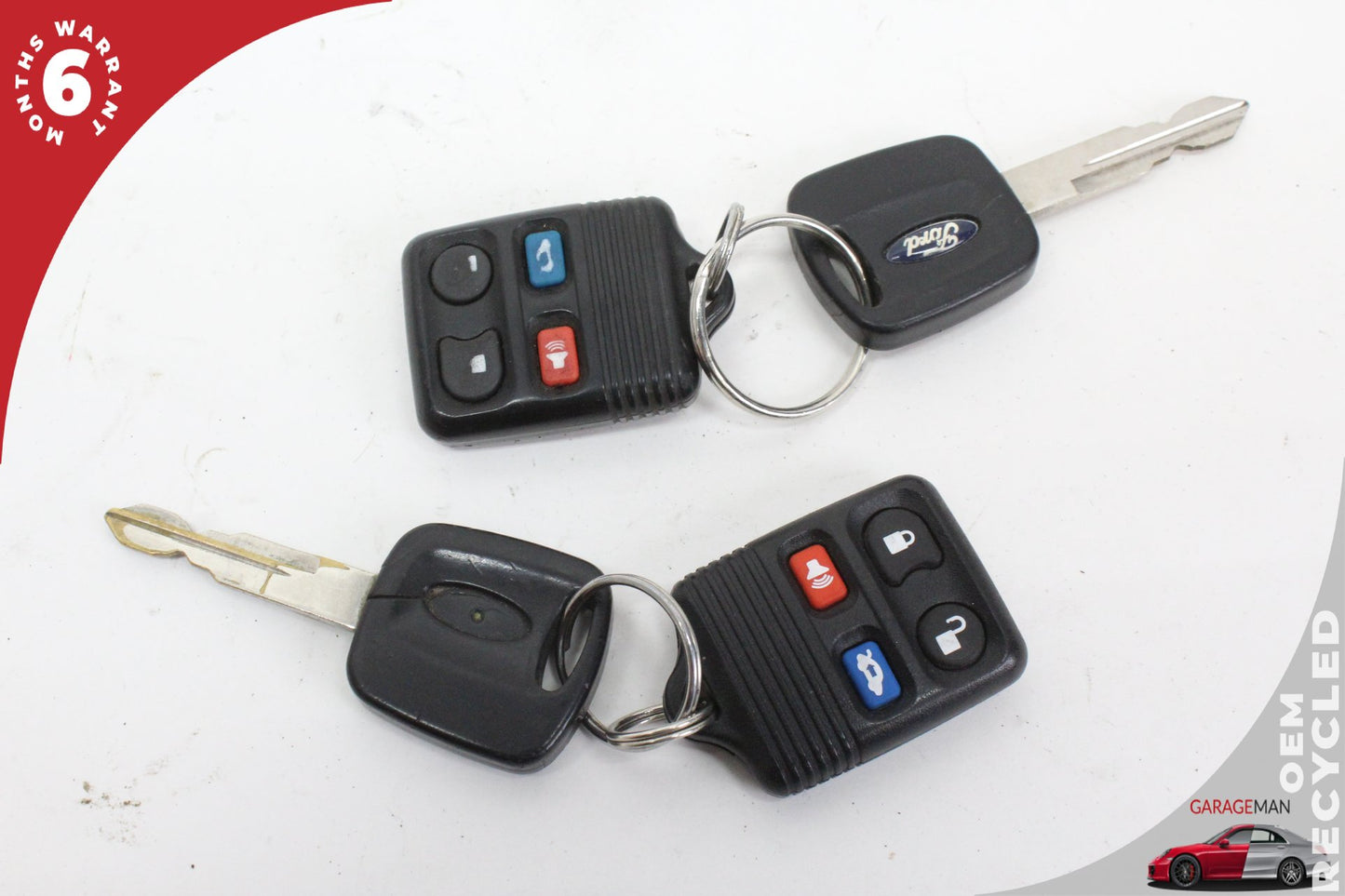 2002-2005 Ford Thunderbird Ignition Switch w/ 2 Keys 3W4312A145AA OEM