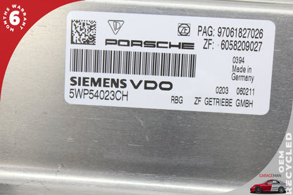 10-13 Porsche Panamera RWD Transmission ECU 5WP54023CH OEM