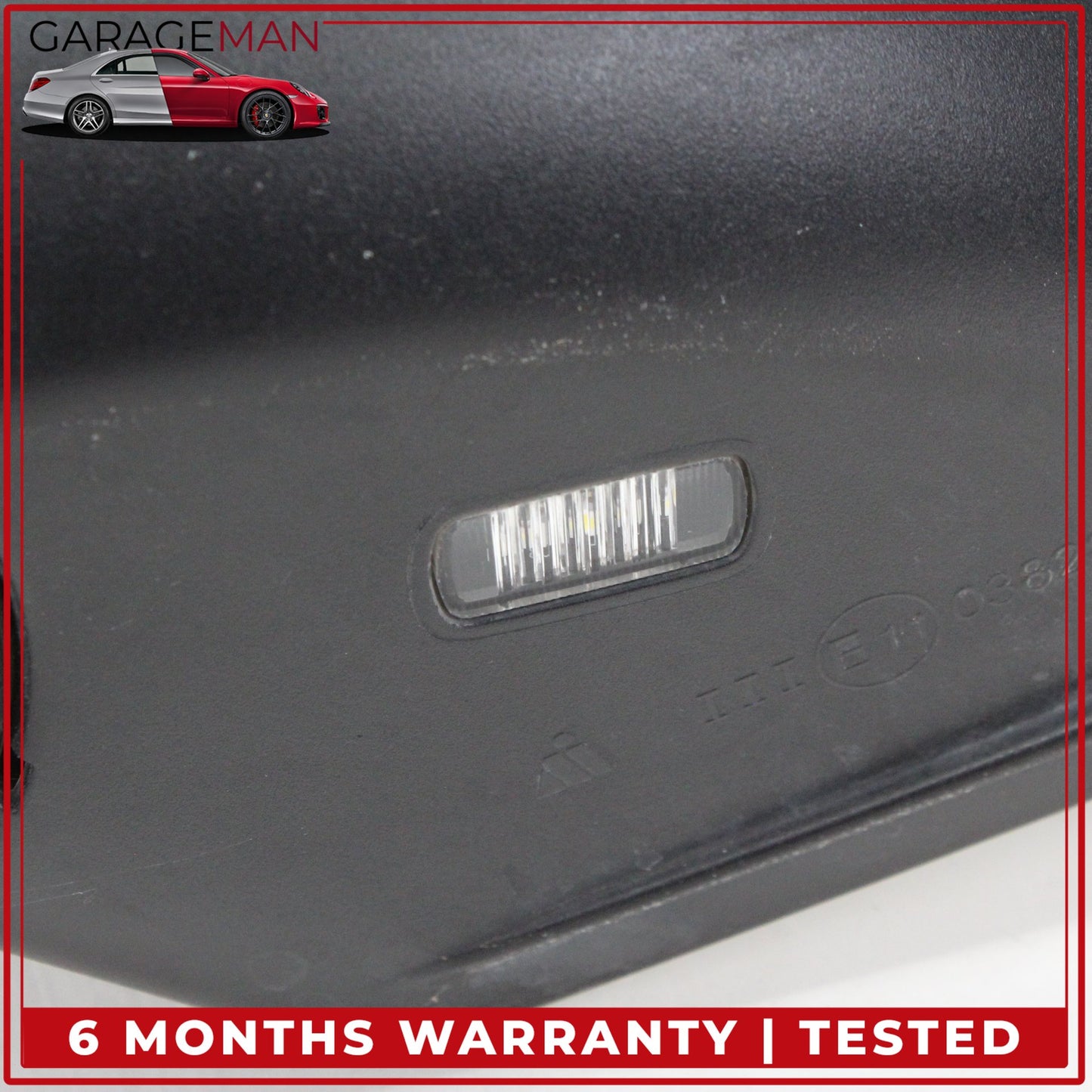 2015-2016 Mercedes W205 C300 Left Rear View Mirror w/ Blind Spot Carbon Fiber