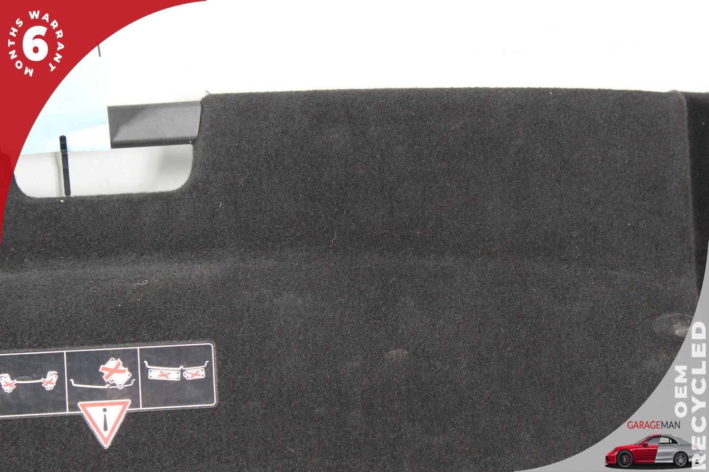 2013-2020 Mercedes-Benz SL550 R231 Convertible Trunk Interior Rear Cargo Luggage Cover 2316900165 OEM
