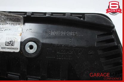 10-16 Porsche Panamera 970 Front Right Side Seat SRS Airbag Air Bag Black OEM