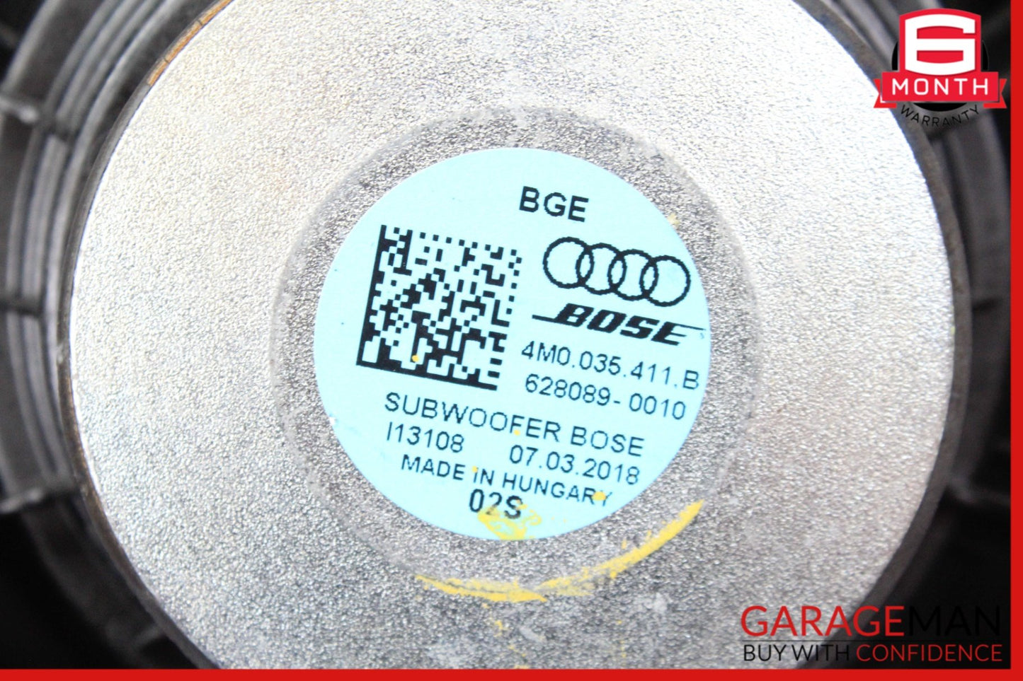 2017-2019 Audi Q7 SUV Rear Left and Right Side Door Speaker 4M0035411B