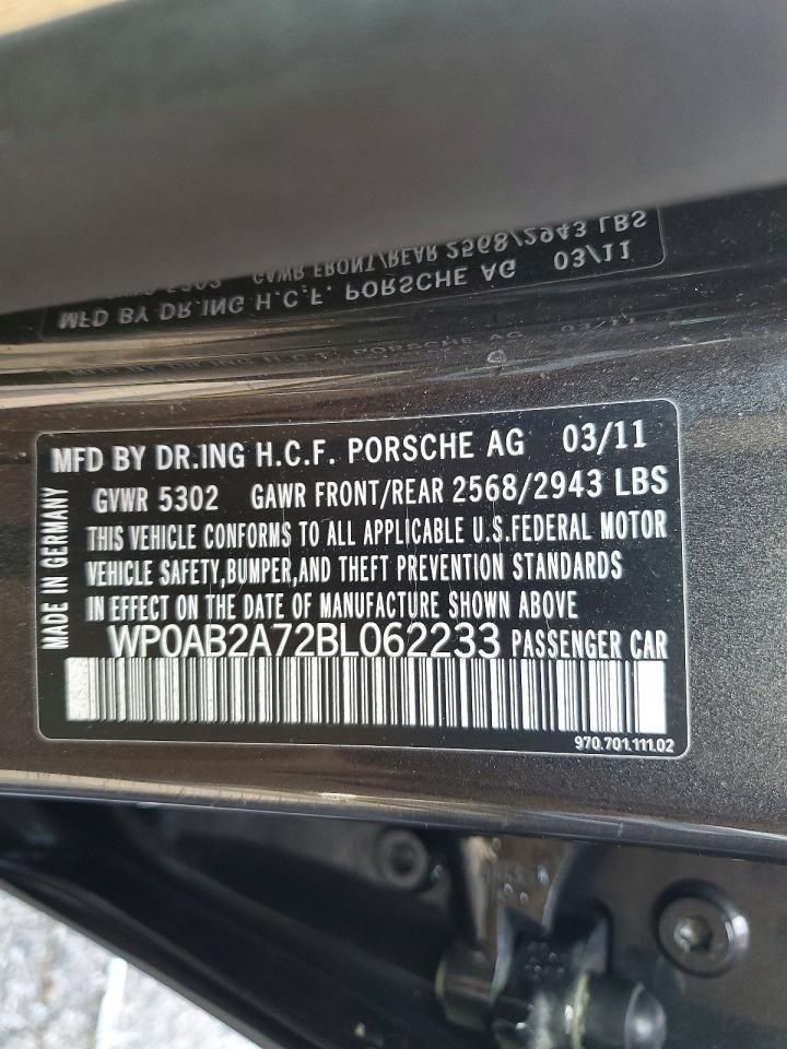 Parting Out- 2011 Porsche Panamera S- 116
