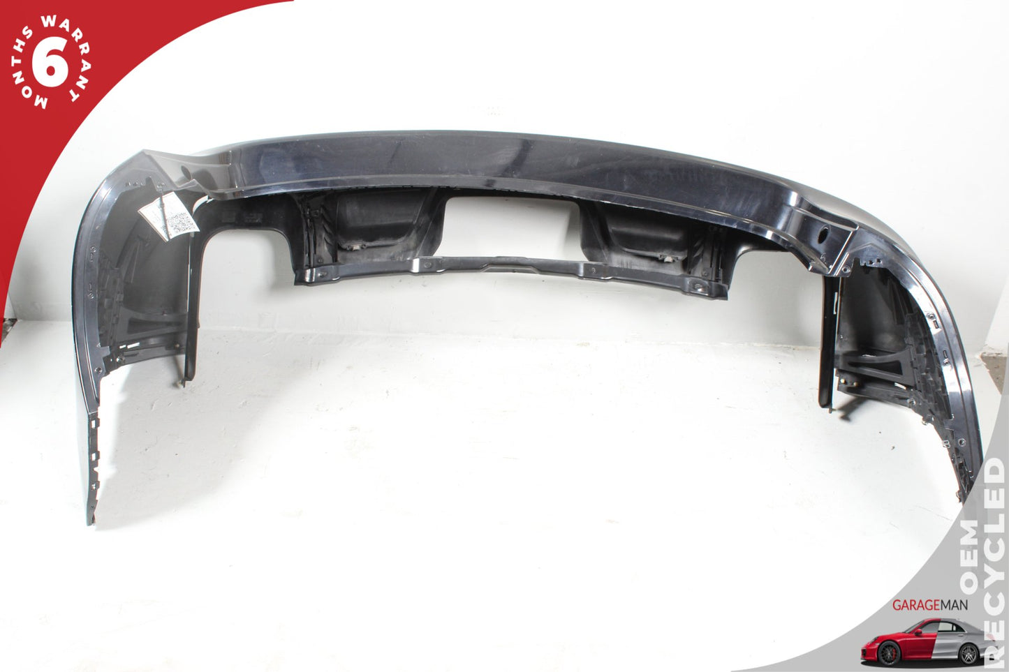 2011-2014 Porsche Cayenne 958 S Hybrid Rear Bumper Cover 95850541110 Jet Black Metallic