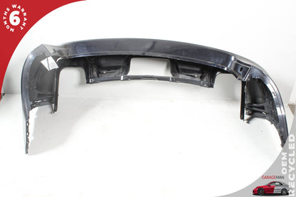 2011-2014 Porsche Cayenne 958 S Hybrid Rear Bumper Cover 95850541110 Jet Black Metallic