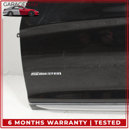 2011-2017 BMW X3 F25 SUV Front Left Side Door Shell w/ Door Handle Black OEM