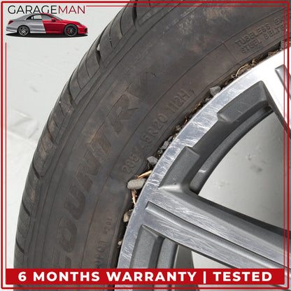 2017-2025 Audi Q7 SQ7 10 Spoke Wheel Rim w/ Tire 9JX20H2 ET33 4M0601025AD OEM