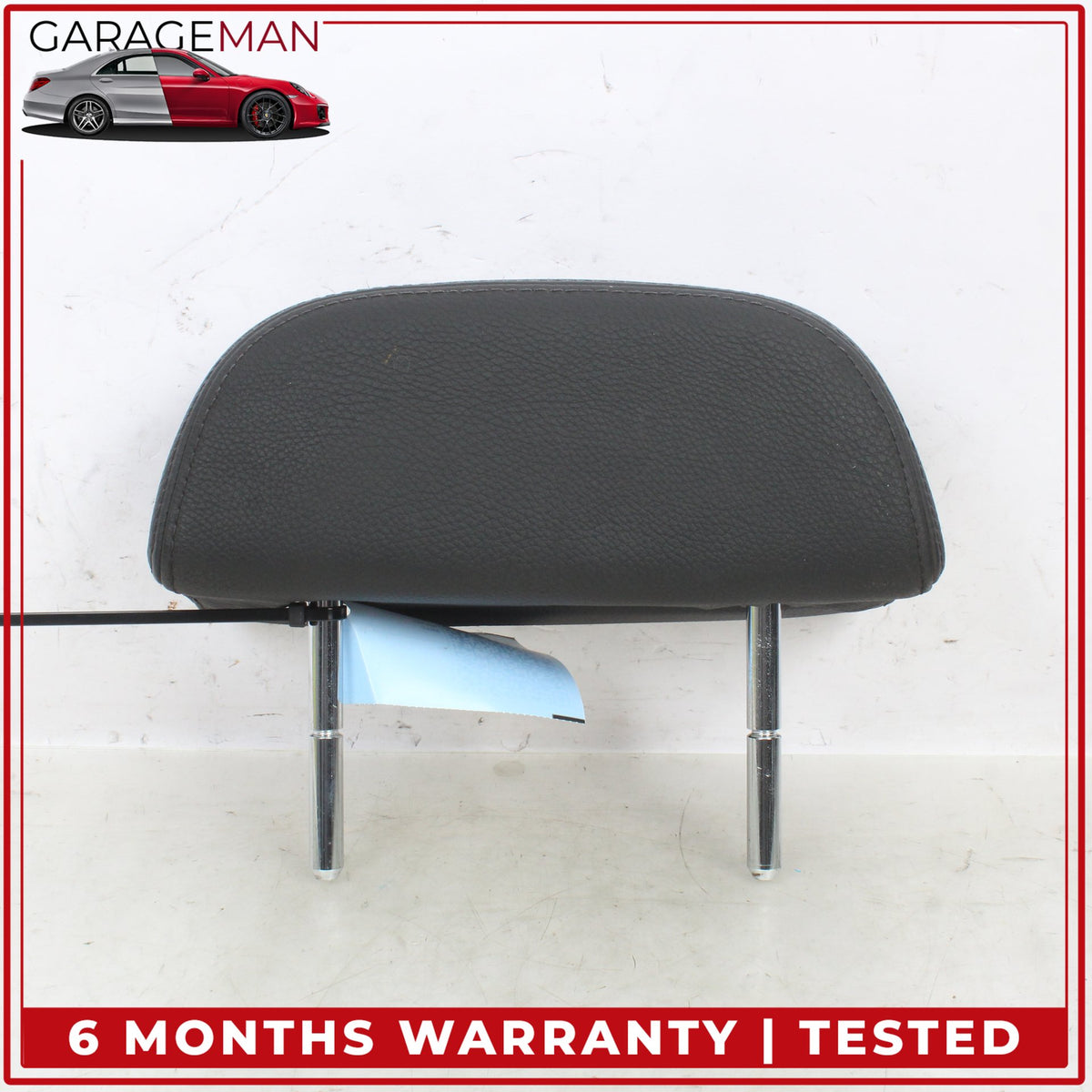 2004-2007 BMW 650i E64 RWD Rear Left & Right Headrest Set 7070423 OEM