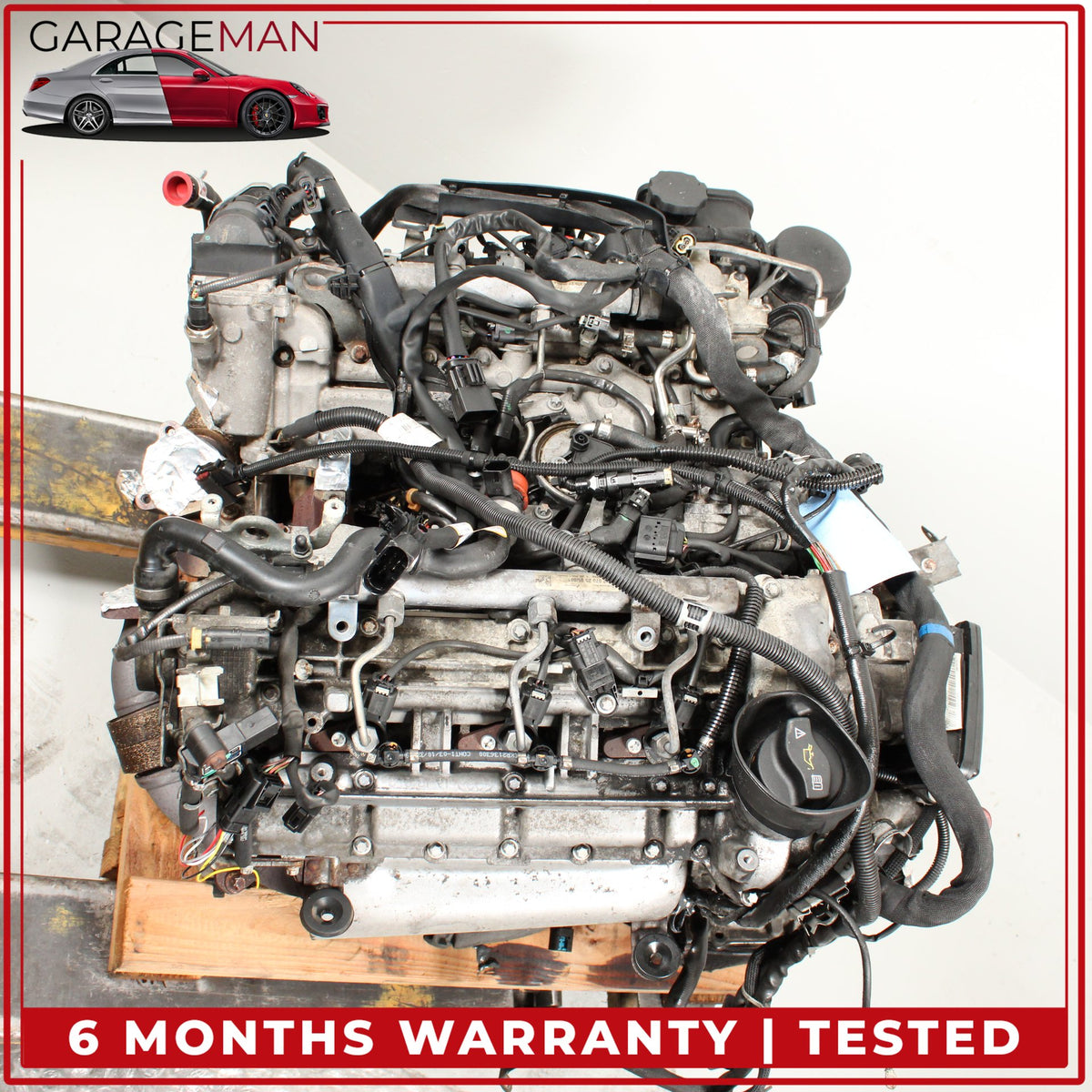 2007-2013 Mercedes W164 ML350 3.0L V6 642820 Engine Motor Assembly OEM 158K