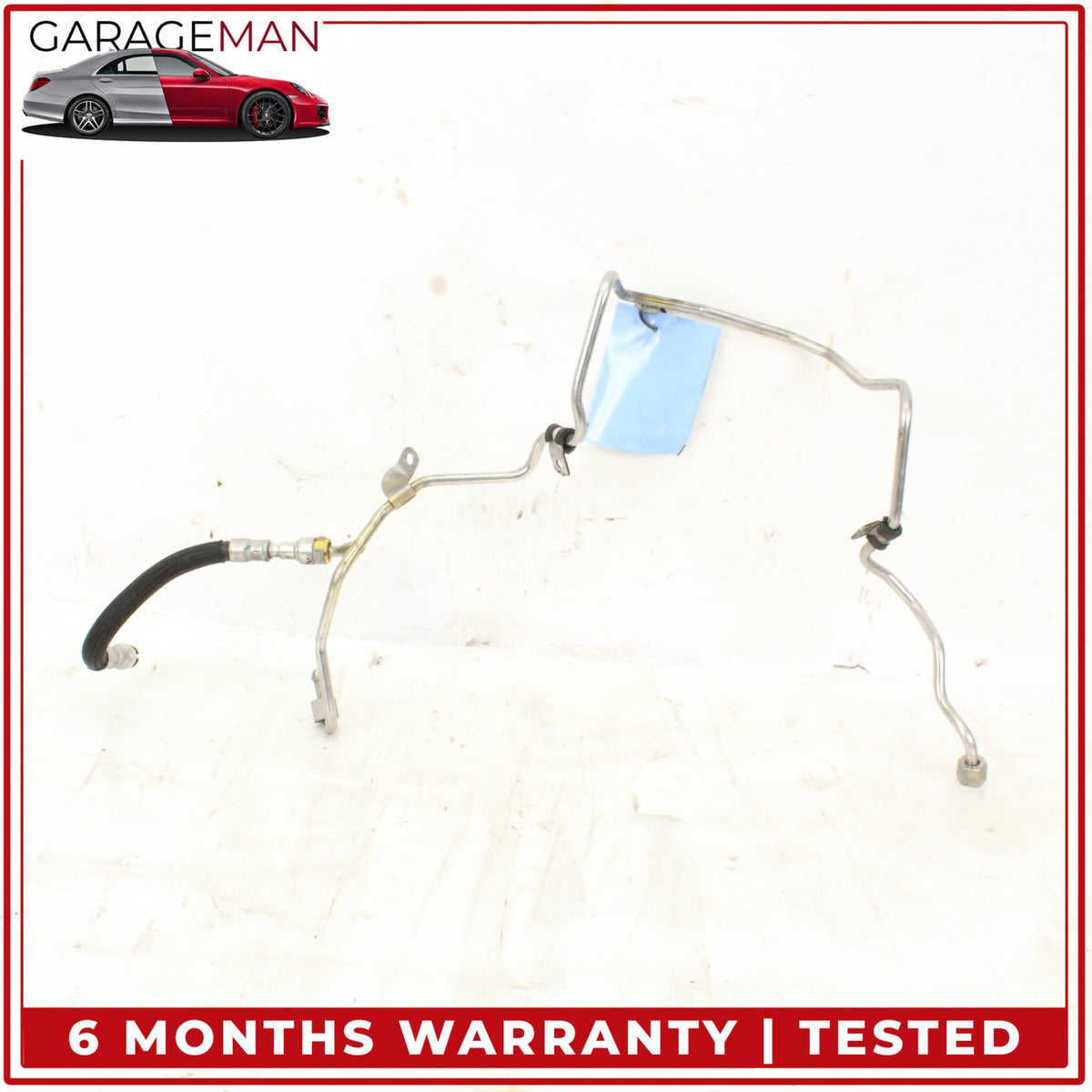 2013-2019 BMW 650i F06 Sedan High Pressure Fuel Feed Hose Line 8610612 OEM