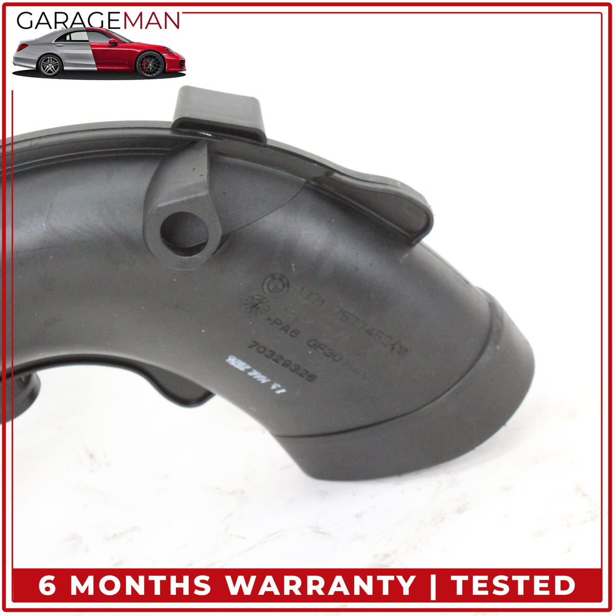 2013-2019 BMW 650i F06 Sedan Left Air Intake Duct Pipe 7577452 OEM