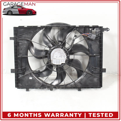 2015-2023 Mercedes W205 C300 Engine Radiator Cooling Fan Motor Assembly OEM