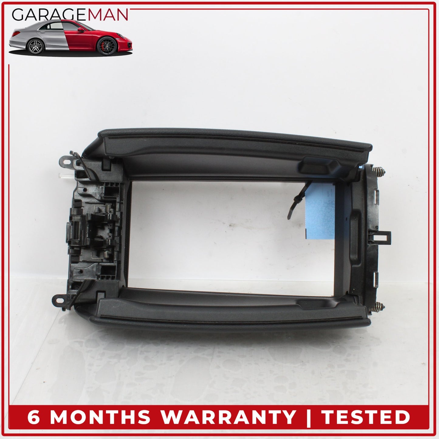 2015-2020 Mercedes W205 C300 Front Center Console Arm Rest Armrest Black OEM