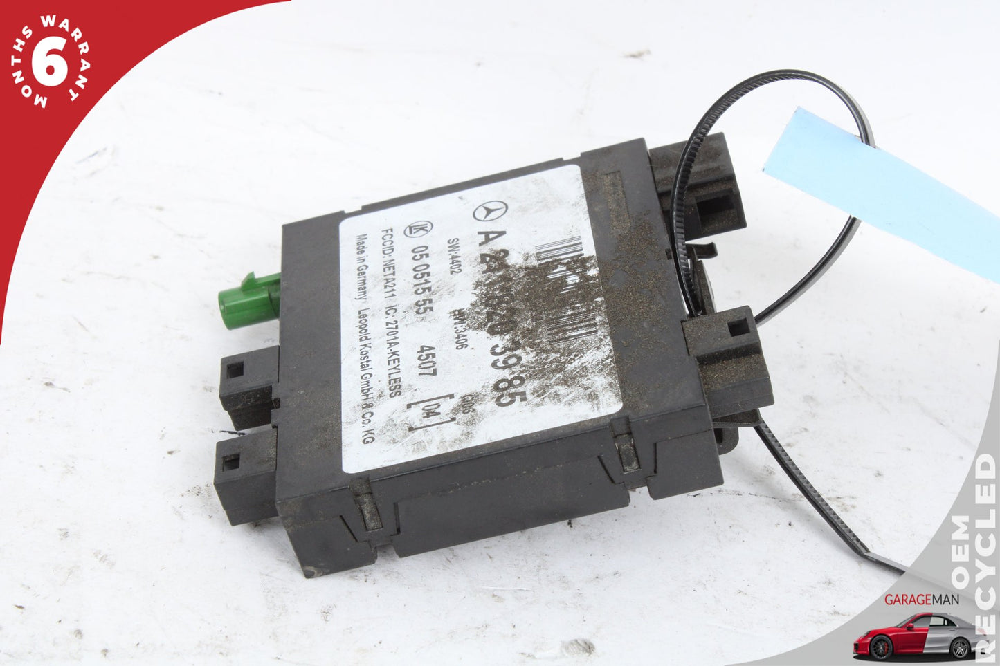 03-11 Mercedes E350 W211 Keyless Go Entry Control Module 2118203985 OEM