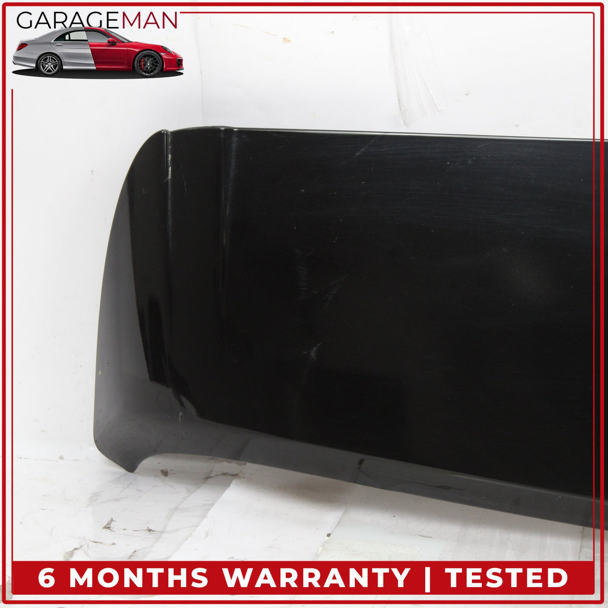 2003-2006 Porsche Cayenne 955 Rear Trunk Hatch Spoiler Wing Panel Black OEM