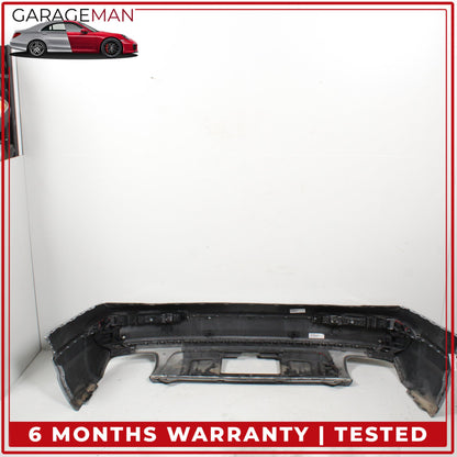 2017-2019 Audi Q7 SUV Rear Bumper Cover Florett Silver Metallic 4M0807511 OEM