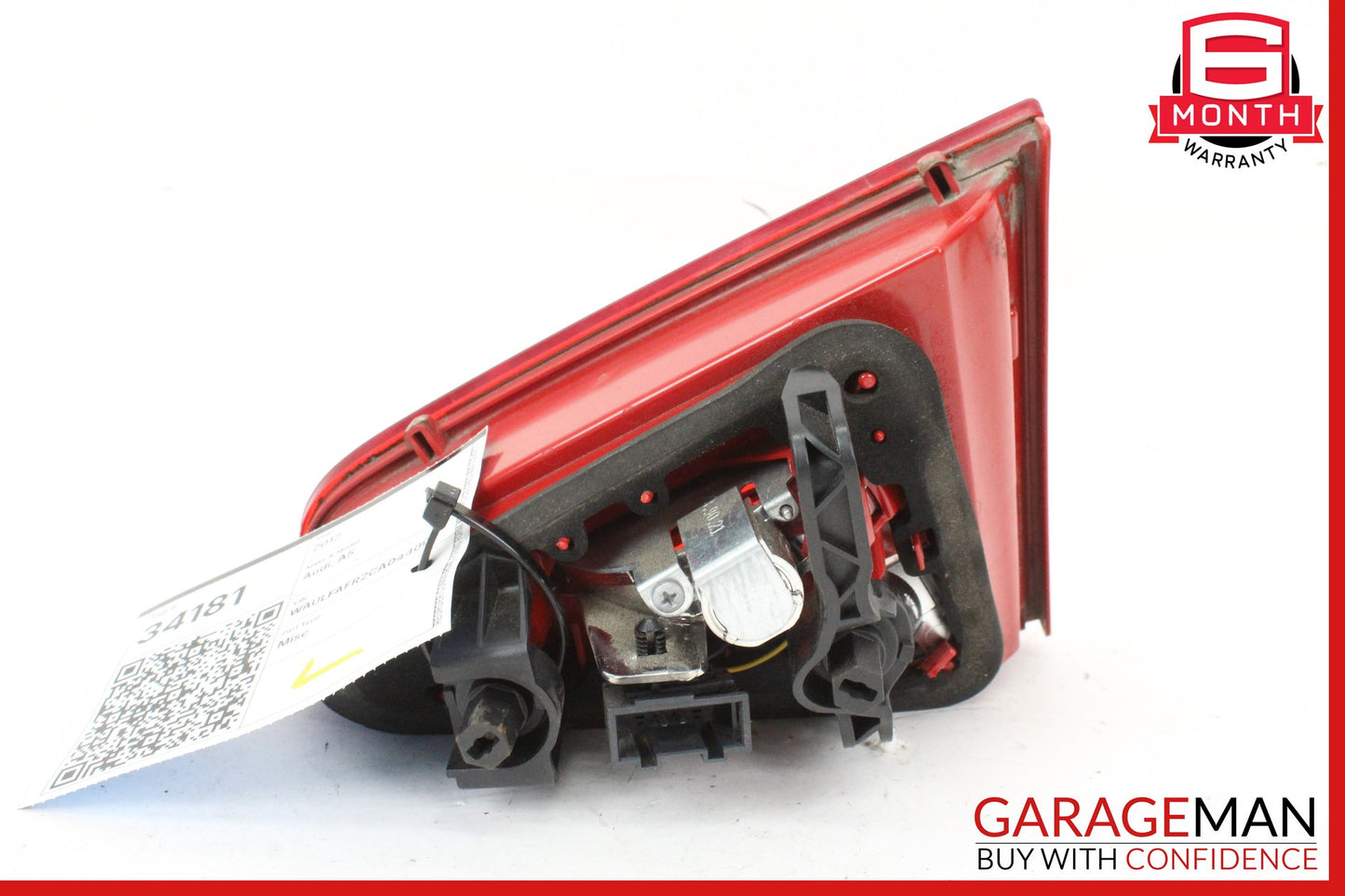 2008-2012 Audi A5 S5 Rear Left Side Inner LED Tail Light Lamp 8T0945093B OEM
