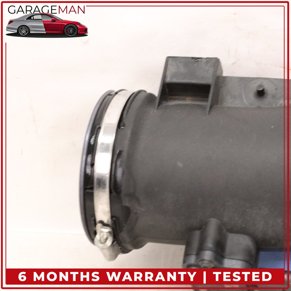 2008-2019 BMW 640i F12 Mass Air Flow MAF Sensor Air Intake Pipe 7593624 OEM