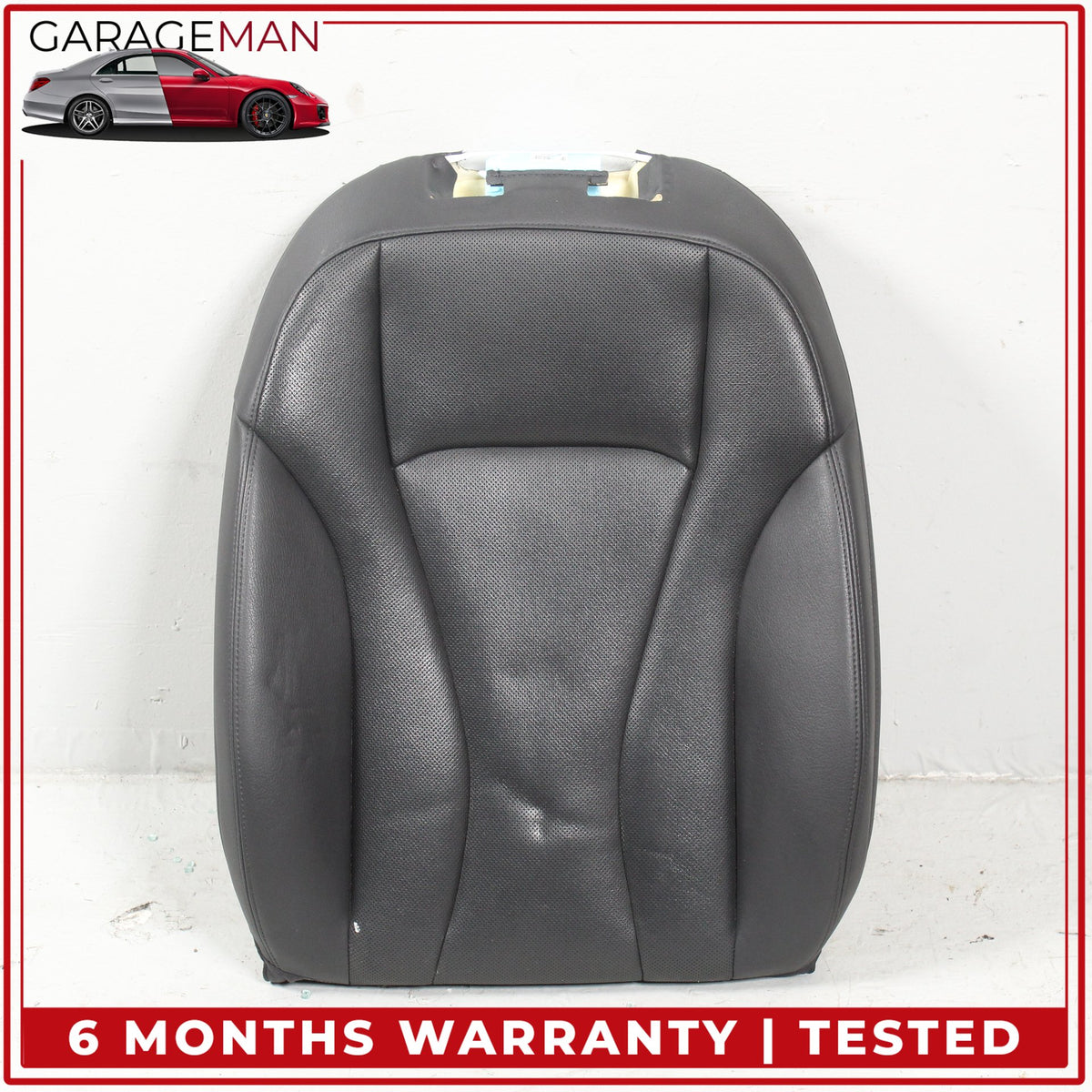 2017-2024 Audi Q7 SUV Front Left Side Top Upper Seat Cushion Leather Black OEM