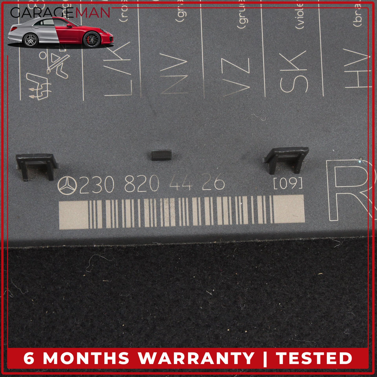 2003-2006 Mercedes R230 SL500 SL55 AMG Under Seat Control Module Right Side OEM