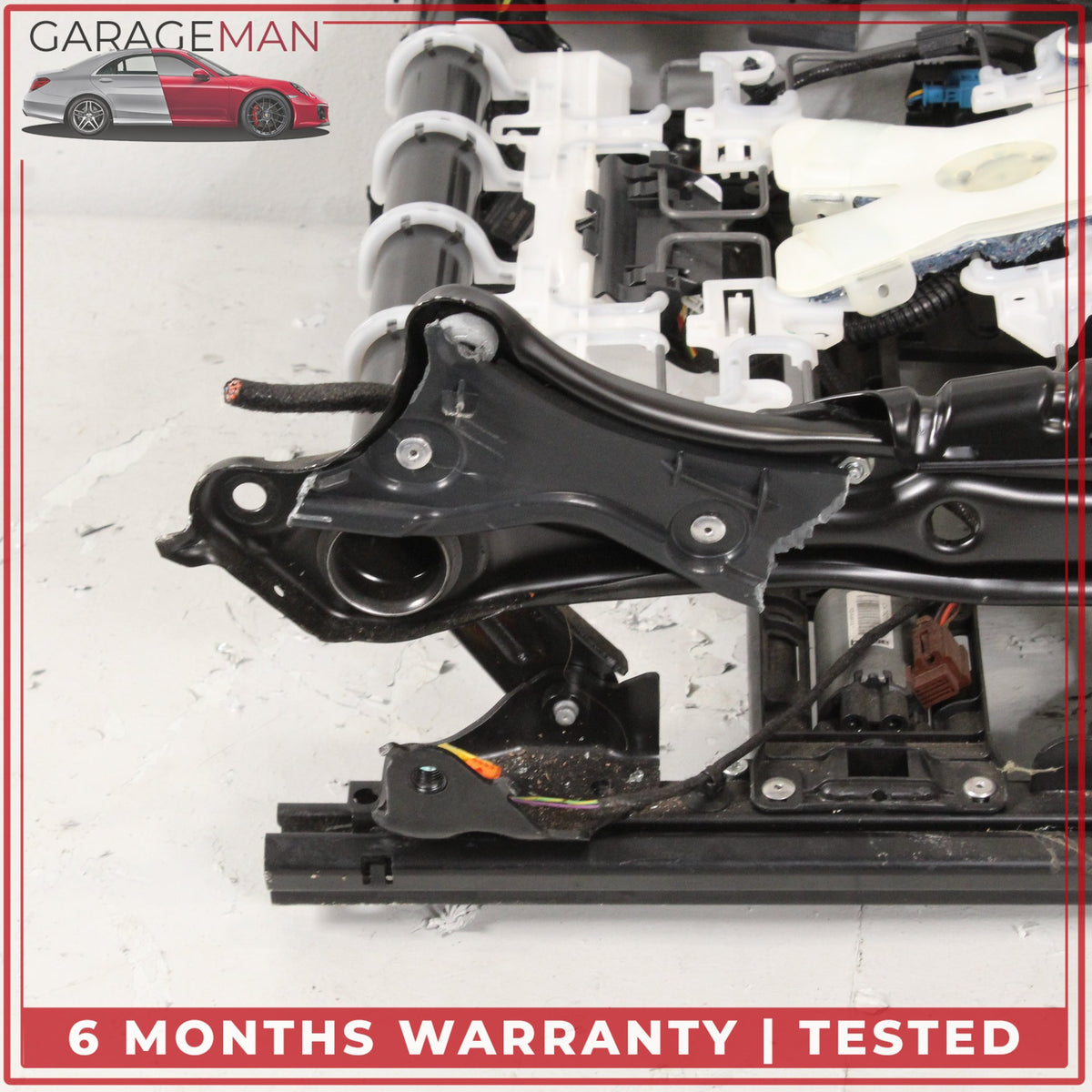 2015-2023 Mercedes W213 E300 Front Right Seat Track Frame Rail w/ Motors OEM