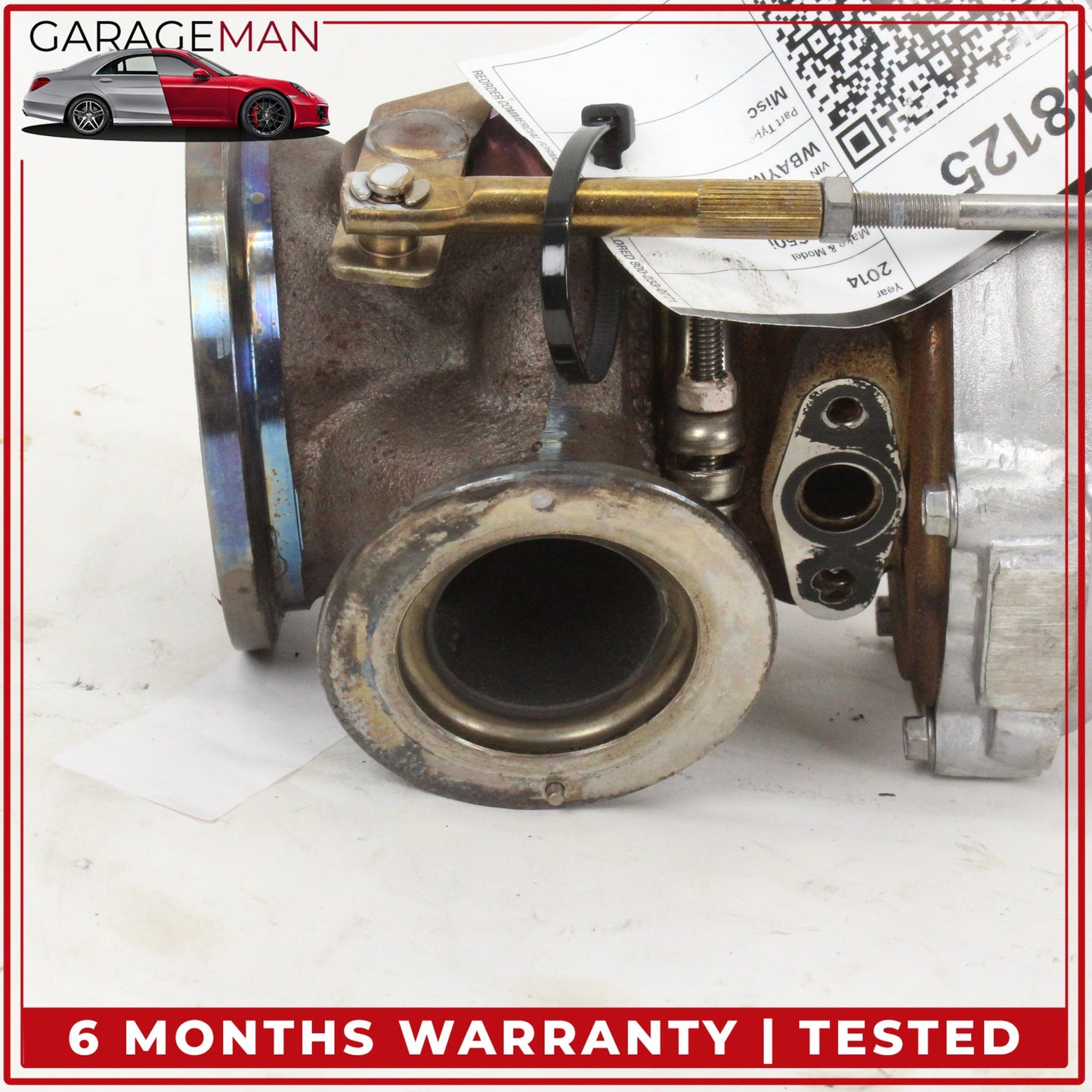 2013-2019 BMW 650i F13 N63 V8 Turbo Turbocharger 7605794 OEM